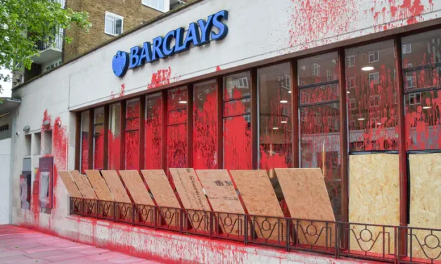 Palestine Action activists spared terrorist sentences over UK bank attack