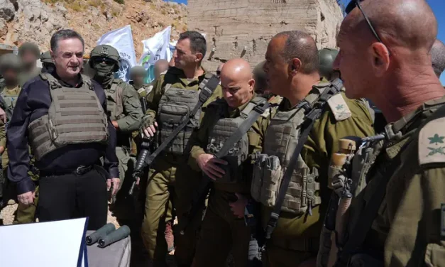 Katz’s message to Syrian Pres. from Mt. Hermon summit