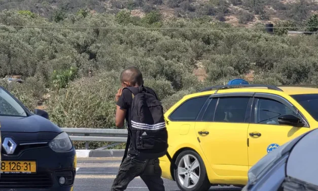 Police crack down on panhandlers endangering drivers at busy Samaria junction