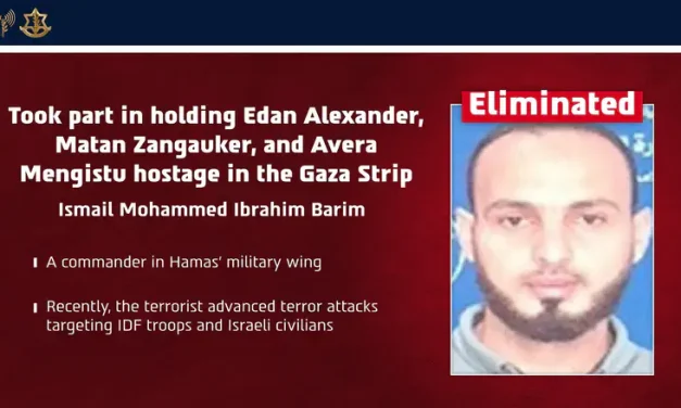 Terrorist who held Edan Alexander, Matan Zangauker, & Avera Mengistu eliminated