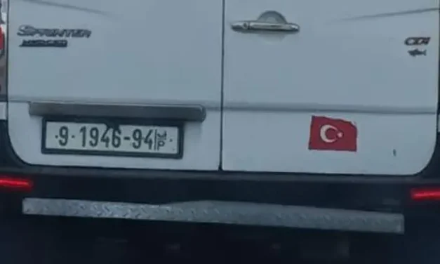 A Turkish flag on Route 60? Zvi Yehezkeli sees a ‘big message’