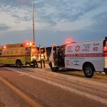 Five people injured in three-way car accident on Highway 508 in West Bank