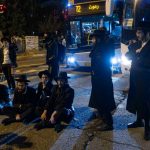 Haredi protesters set road blocks at Jerusalem entrance roads, disrupting traffic into city