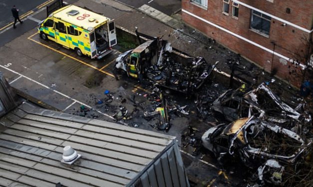Four men plead guilty to March arson attack on Hatzalah ambulances in London