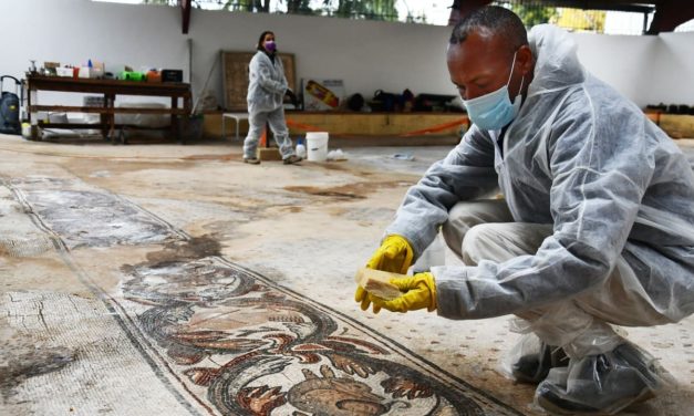 Nahariya’s Byzantine church hit by Hezbollah rocket reopens to public after four months