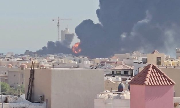 Iran attacks US base in Kuwait, vessel hit by projectile near Strait of Hormuz
