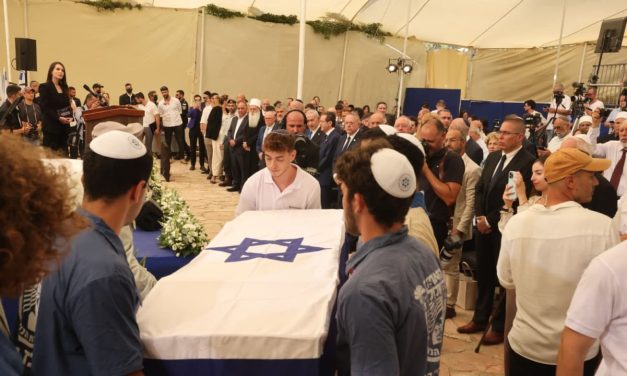 Herzl’s grandparents laid to rest alongside Zionist leader on Mount Herzl