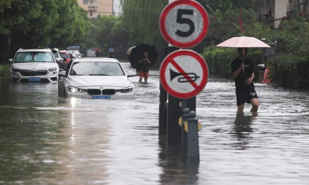Typhoon Dolphin causes severe flooding in Shanghai, grounds hundreds of flights across east China