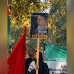 ‘This is Tehran’: Khamenei posters and Iran regime flags displayed at London march