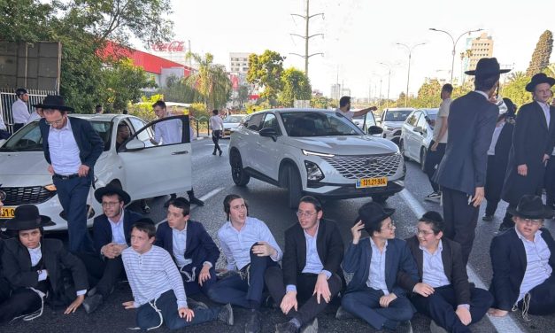 Haredi protesters block major Israeli highway after draft dodger’s arrest