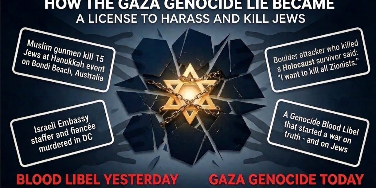 How the Gaza genocide lie became a license to harass and kill Jews – opinion