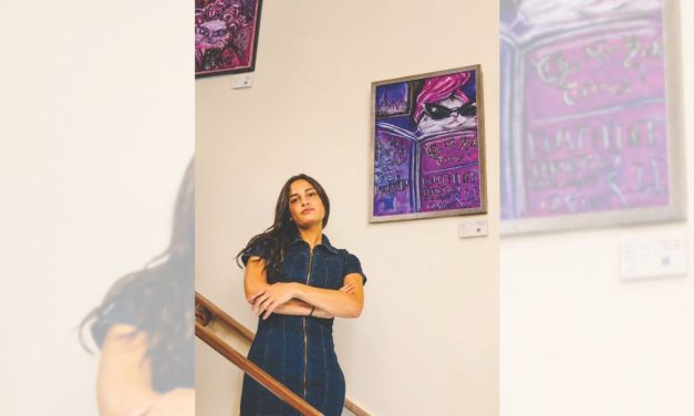 ‘Kat World:’ Artist Risa Brooke Oze turns wartime life in Israel into whiskered, cat-themed satire