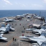 USS George Washington arrives in Middle East as USS Abraham Lincoln prepares to sail home – report