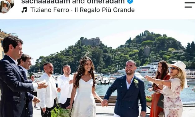 Omer Adam ties the knot: Pop singer marries Sacha Israelovich in intimate Portofino ceremony