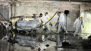 Man, 80, found dead after electric car fire in central Israel garage