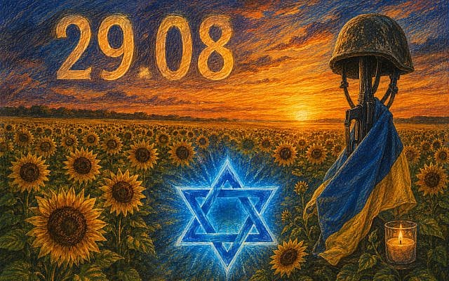 Alexander Lutsenko | The sunflowers of Ilovaisk and the Jews and Israelis who died defending Ukraine