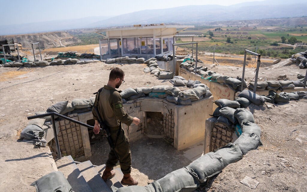 IDF dusts off decades-old posts along Jordan border to battle threats ‘from beyond’