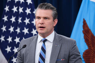 ‘Wall of steel’: Hegseth says US can maintain Iran naval blockade ‘indefinitely’