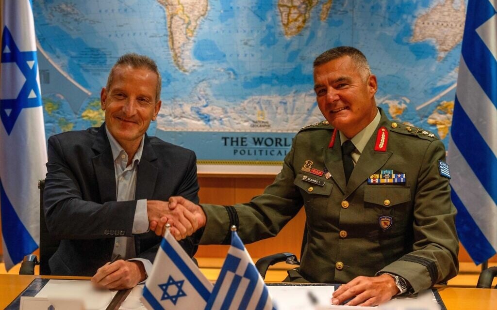 Greece inks record $3.5 billion deal to buy comprehensive missile defense system from Israel