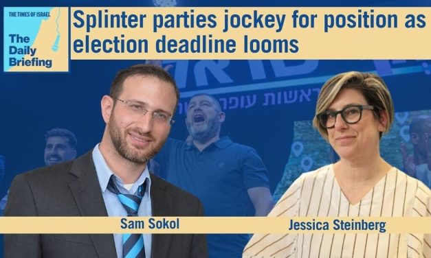 Daily Briefing Aug. 31: Splinter parties jockey for position as election deadline looms