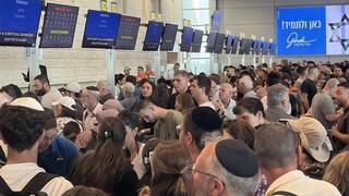 ‘We’re stuck in this mess’: travelers describe hours of chaos inside Ben Gurion Airport