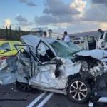 Woman killed, 6 injured in northern Israel four-car pileup