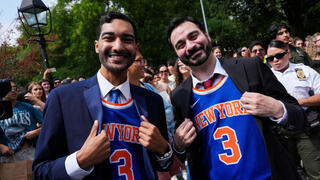 Hundreds turn out in New York to judge Zohran Mamdani look-alike contest