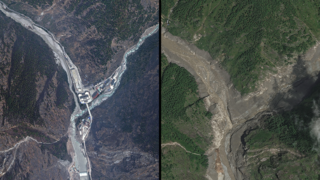 Nepal-Tibet flood catastrophe seen from space: ‘No human settlement left, everything is flat’