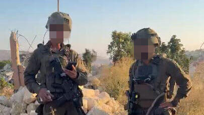 IDF soldier recites Kaddish where his father was killed in Lebanon