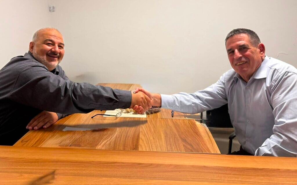 Abbas eyes Segalovitz pact amid backlash for saying he’s ‘compelled’ to accept Jewish state