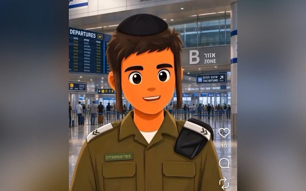 IDF posts, deletes AI video telling Haredi draft dodgers how to evade ban on traveling abroad