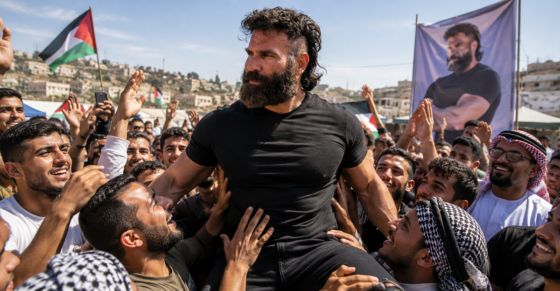 Antisemite Dan Bilzerian a Hit in Gaza