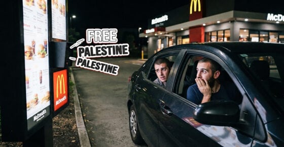 McDonald’s Employee Targets Israeli Customers With “Free Palestine”
