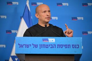 Bennett unveils election security plan: hit Iran for Hezbollah fire, declare Qatar an enemy state