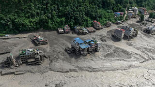 Hundreds missing, at least 19 dead after avalanche triggers flash floods in Nepal | Watch