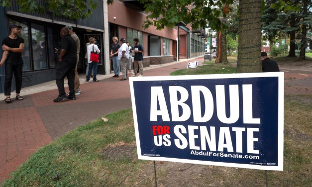Lawn signs for Abdul, door knocking for Haley: Michigan Jews split in Senate Democratic primary