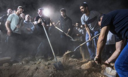 Teenager eulogizes slain father who saved his life in pre-Yom Kippur terror attack