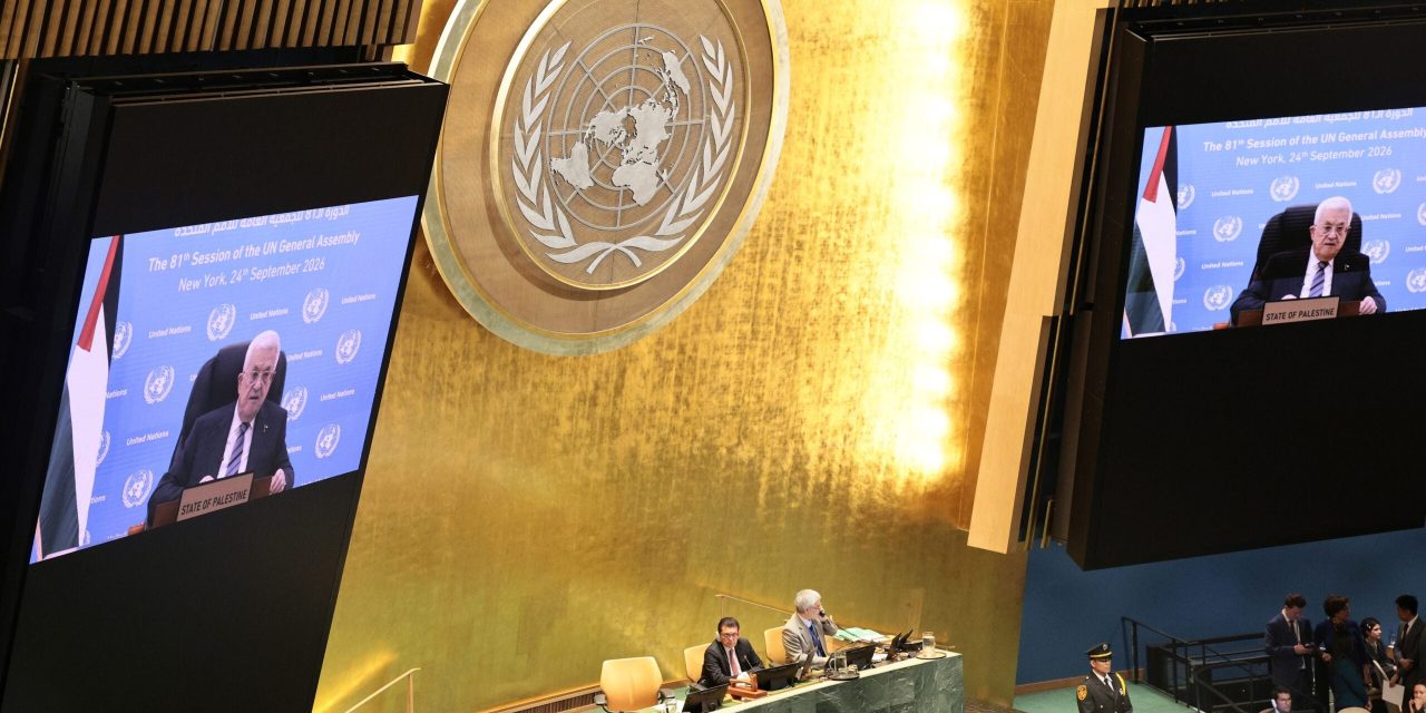Abbas at the United Nations: The Palestinian people won’t be displaced or disappear