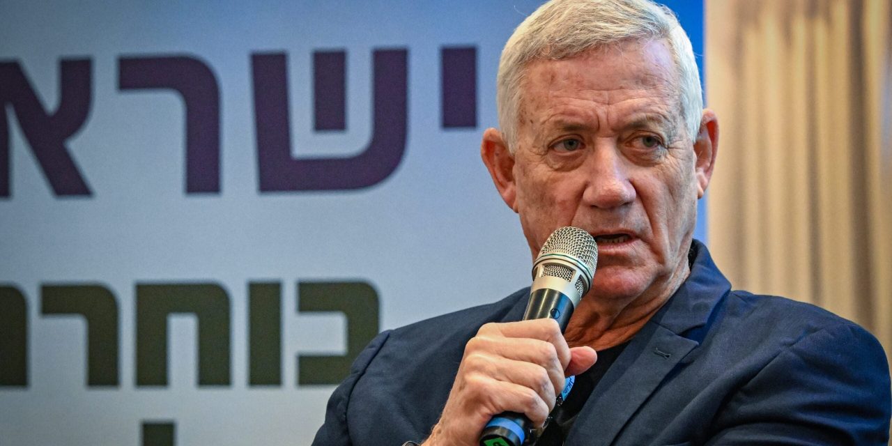 Gantz: ‘Israel needs a broad, moderate Zionist government’