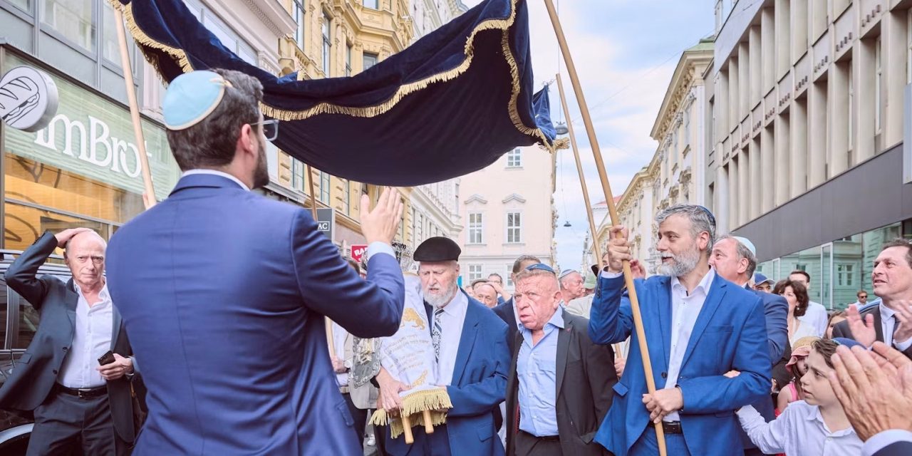 In a time of uncertainty, European Jews renovate synagogues and dedicate Torah scrolls
