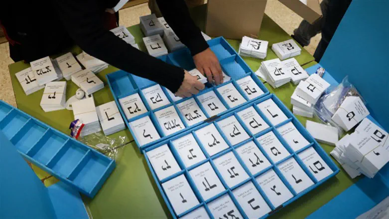 Israel election ballot letters revealed
