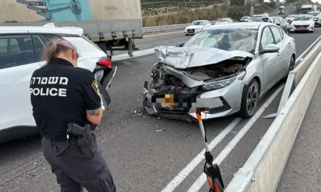 18 lightly hurt in 8-car pileup on Route 6 in Lower Galilee, jamming holiday traffic