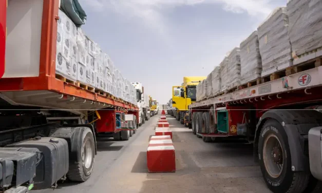 600 trucks a day – a convoy headed to Hamas