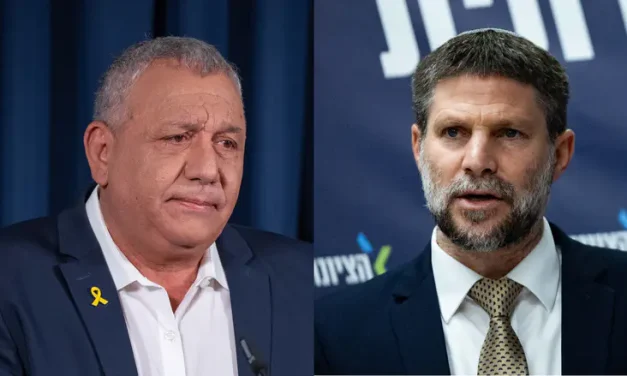 Smotrich to Eisenkot: “You spread hatred, I forgive you”