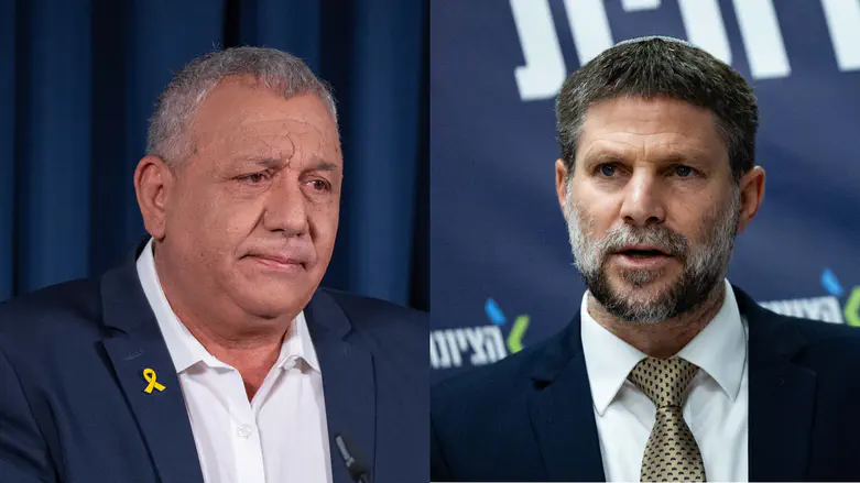 Smotrich to Eisenkot: “You spread hatred, I forgive you”