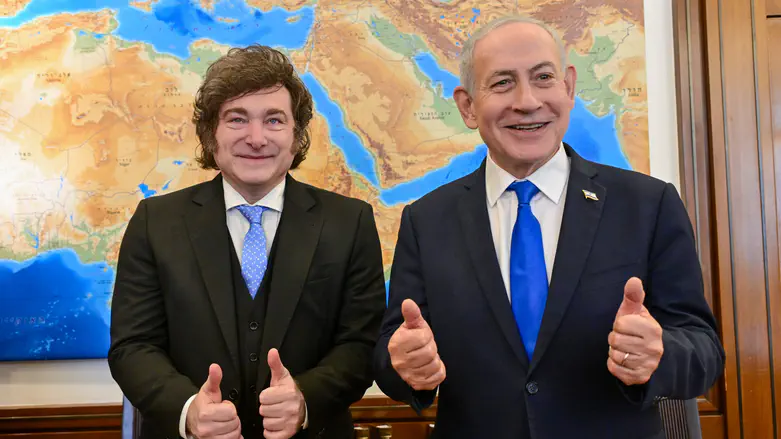Netanyahu to Milei: You are one of the great leaders of our time