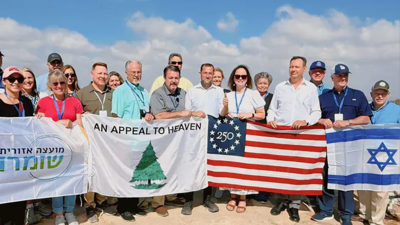 U.S. lawmakers arrive in Samaria with bold recognition push