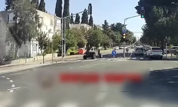 Watch: ATV driver rampages through Haifa streets