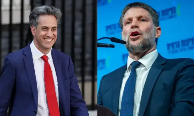 Smotrich calls for expulsion of British ambassador over expected sanctions