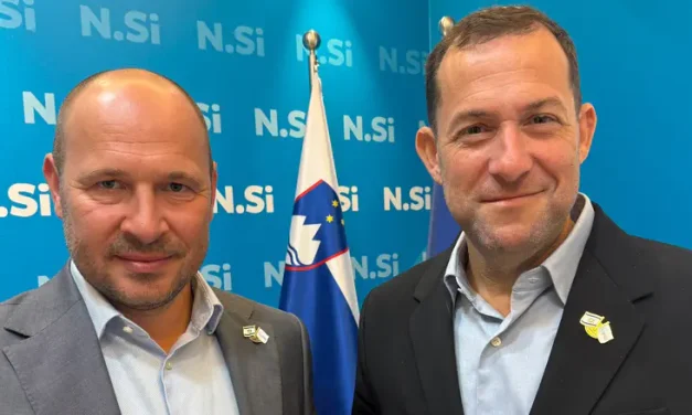 Slovenian Deputy PM: “There should be sovereignty in Samaria”